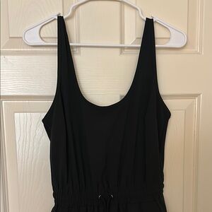 Black Sleeveless Jumpsuit